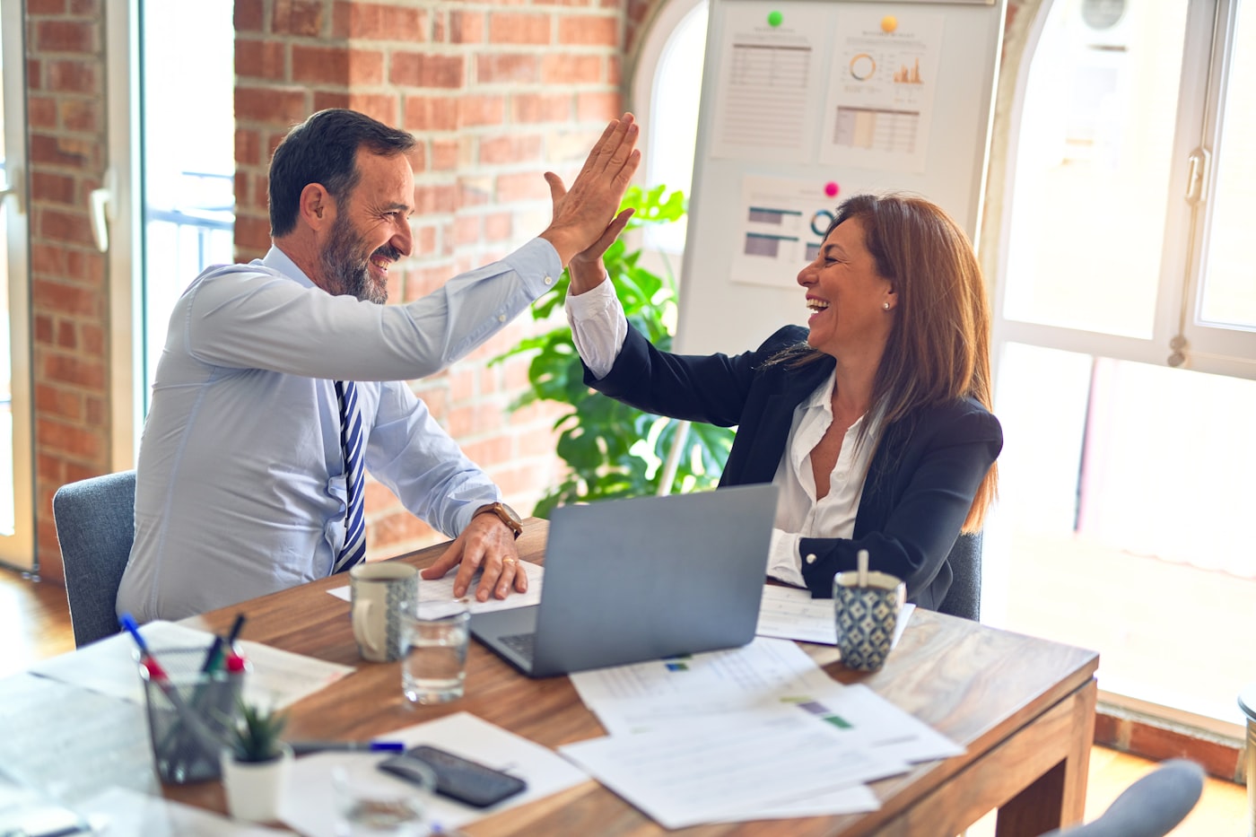 Client success and immigration approval visual
